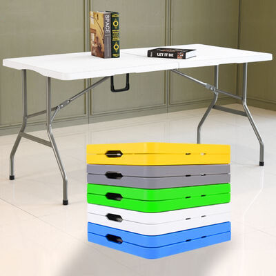 6ft Banquet Outdoor Plastic Folding Table Picnic Camping Table