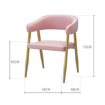 Pub Style Restaurant Dining Table And Chairs Nordic Pink Leather Sofa 1200mm