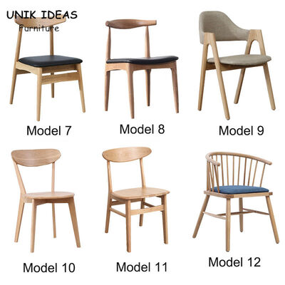 White Black Grey Scandinavian Dining Chairs Wood Oak Windsor Restaurant