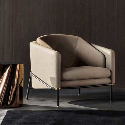 سعر جيد Hotel Lobby Sofa Chair Lounge Single Seater Sofa Chair For Living Room الانترنت