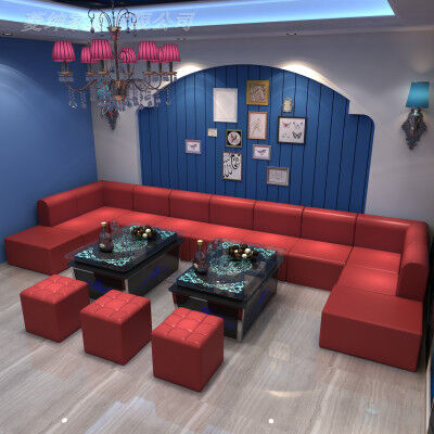 سعر جيد أريكة البار أو النادي المخصصة لأوراق النادي الليلي الأريكة الهندسة الأثاث الأريكة الديسكو الخشب الصلب الانترنت