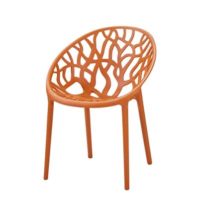 سعر جيد مقهى ملونة مقهى مكتب مطعم PP كرسي بلاستيكي أسلوب دائم الانترنت