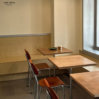 سعر جيد مطعم الشاي الحليب الطاولة والكراسي الخشبية غرفة المعيشة الطاولة والكراسي المعدنية طاولة طعام ومطعم الأثاث مجموعة الأثاث الخشبية الانترنت