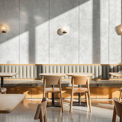 سعر جيد وصول جديد مطعم تجاري أريكة قطعة قماش جلد كشك خشبي لمقهى الانترنت