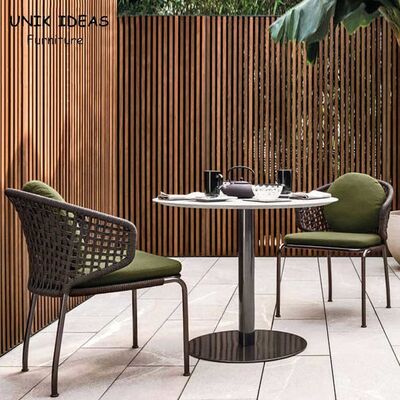 سعر جيد Modern Leisure Garden Furnitures Rope Outdoor Furniture Balcony Set 60x75cm الانترنت