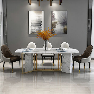 سعر جيد 8 Seater Marble Luxury Dining Table And Chairs Italian Furniture Unik Ideas الانترنت