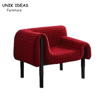 سعر جيد Accent Single Seater Armchair Cuddle One Seater Couch Leather Red Pink Blue الانترنت
