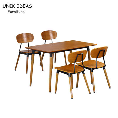 سعر جيد 79cm Bent Plywood Dining Chair Retro Coffee Shop Fast Food Restaurant الانترنت
