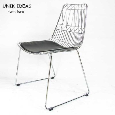 سعر جيد Patio Metal Wrought Iron Dining Chairs Indoor Creative Home Leisure 46x53x80.5cm الانترنت